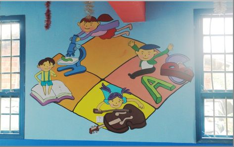 禹州幼儿园墙体手绘